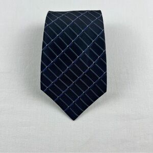 Perry Ellis Portfolio Men's Blue Geometric‎ Tie, Silk